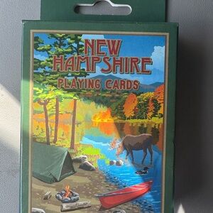 New Hampshire Playing Cards - Green